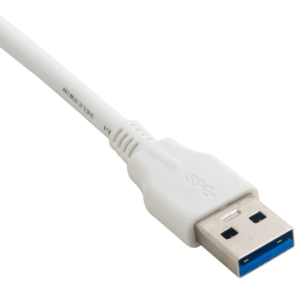 Кабель Extradigital USB Type C to USB 3.0 AM, 1.0m, PVC, 28 AWG, Hi-Speed